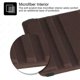 thumbnail image 5 of Funda para iPad 2/3/4 - Funda protectora inteligente con soporte giratorio de 360 grados y función de encendido y apagado automático para iPad 4, iPad 3 y iPad 2 de Apple (marrón), 5 of 5