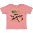 thumbnail image 3 of Inktastic My 1st Oktoberfest Green Hat Accordion and Pretzels Boys or Girls Baby T-Shirt, 3 of 5
