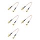 thumbnail image 1 of 5X SMA Hembra A SMA Macho F/M Antena Adaptador de Conexion de Cable Negro +, 1 of 5