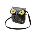thumbnail image 4 of Bolso de hombro Fernando PU negro Bolso bandolera de búho lindo, 4 of 7