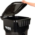 thumbnail image 6 of Otto Mobile Heavy Duty Trash Container, 65 Gallon, Black, 6 of 7