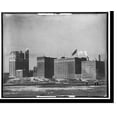 thumbnail image 2 of Historic Framed Print, Skyline from lake front, Chicago - 3, 17-7/8" x 21-7/8", 2 of 9
