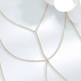 thumbnail image 3 of Layered Bikini Belly Chain Gold Body Chain Bra Body Chains Beach Body Jewelry for Women, 3 of 5