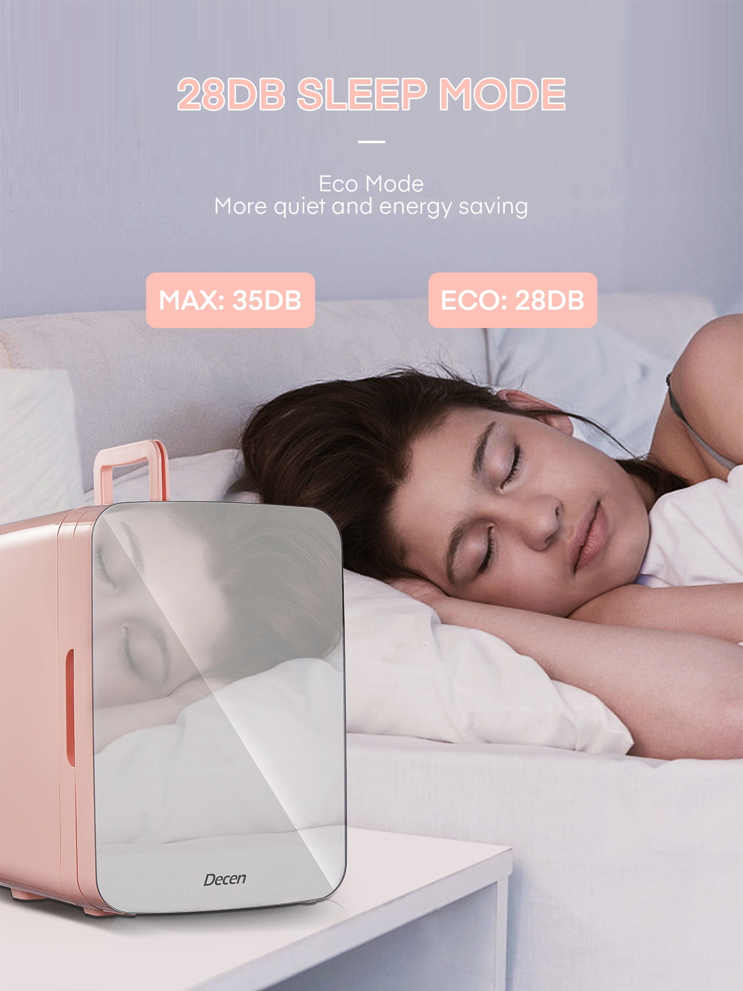 Buy DECEN Mini Fridge 10 Liter Portable Beauty Makeup Skincare