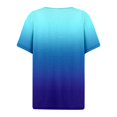 thumbnail image 5 of Summer Tops for Women Swim Tops Casual Women Summer Top Small Blank Athletic Shirts Spandex Long Sleeve Shirt Swim Tees Large Shirt for Striped Tee Tee Shirts Sky Blue 2XL, 5 of 5