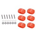 thumbnail image 4 of relayinert 6 Acrylic Guitar Tuning Pegs Tuners Buttons Jade Red Machine Heads Style A 1Set, 4 of 6