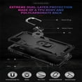 thumbnail image 5 of Xhy Samsung Galaxy A14 5G Case with Screen and Lens Protector and Magnetic Ring Mount Kickstand Military Grade Full Body Double Layer Durable Detachable for Galaxy A14 5G Phone - Black, 5 of 8