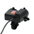 thumbnail image 5 of ZPAQI Motorcycle RV 12V Voltmeter Dual USB Charger Socket Voltage Temp Fast Charging, 5 of 11
