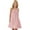style02-Pink, variant on Gamivast Girls Dresses Size 10-12 Solid Color Crewneck Tank Dress Summer Casual Loose Pleated Flowy Midi Cute Shift Dress Holiday Beach Dress for Teens Pink 14-16 Camisas Para Mujer