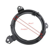 Motor Genic Adjustable LED Headlight Bracket Mounting Ring Bezel For Jeep Wrangler JL 18-19
