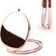 thumbnail image 3 of Espejo compacto de aumento para bolsos, mini bolsillo plegable, espejo de maquillaje de viaje de doble cara, perfecto para bolso, bolsillo y viajes, 3 of 6
