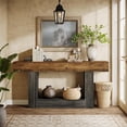 thumbnail image 4 of Tribesigns 63-Inch Long Console Table, 2-Tier Entryway Table Sofa Table with Storage, 4 of 8