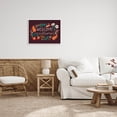 thumbnail image 2 of Welcome Autumn Fall Botanicals Holiday Graphic Art White Framed Art Print Wall Art, 2 of 7