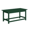 thumbnail image 2 of WestinTrends Highland 7-Piece HDPE Outdoor Patio Furniture Adirondack Conversation Set, Dark Green, 2 of 11