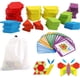 thumbnail image 4 of Rompecabezas de 155 piezas con formas geométricas, juguete de madera, juguete educativo para niños, divertido juguete de rompecabezas., 4 of 7