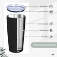 thumbnail image 6 of The Powerpuff Girls Car Cup With Straw 20oz Stainless Steel Tumbler Push-Pull Lid Sports Water Bottle Insulated Travel Cup, 6 of 8