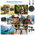 thumbnail image 5 of brewene Mini Action Camera 4K WiFi with 64GB Sports Camera POV Body Waterproof Camera for Vlogging,Skiing,Cycling,Helmet,Travel, 5 of 8