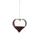 thumbnail image 2 of Heart-Shaped Metal Hanging Flowerpot Hook | Indoor Outdoor Wall Mount Planter | Window Living Room Ceiling Decor | Modern Style | Sturdy Chain | 30x8.5x30cm | 1 Pack, 2 of 9