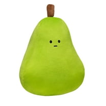 Wizlet Soft Pear Plush Stuffed Toy Cute Pear Stuffed Plushies Pillow, Birthday Christmas Valentine's Day Gifts for Kids Girlfriend,Ornament 16.9 in (B)