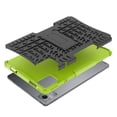 thumbnail image 3 of ShellTech Rugged Case for Lenovo Tab M11 11inch TB330FU TB330XU,Shockproof Rubber Case Kickstand Cover for Lenovo Tab M11 2024, Green, 3 of 7