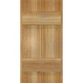 thumbnail image 5 of 10 3/4"W X 21"H Timbercraft Two 5 3/8" Boards Joined Board-N-Batten Shutters, Rough Sawn Western Red Cedar (Per Pair), 5 of 13