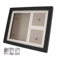 thumbnail image 1 of DIY Pet Paw Prints Frame, Pure  Pine Wood,  Ink Pad, Buckle Fixation,  Gift, Simple Operation, Memento For Pets, 1 of 8