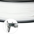 thumbnail image 2 of GEEETECH PLA 3D Printer Filament 1.75mm White, Dimensional Accuracy +/-0.03mm, 1kg (2.2lbs) , 1080 Feet （330m）per Roll, Vacuum Packaging, Toughness Enhanced, Fit for Most 3D FDM Printer, 2 of 8