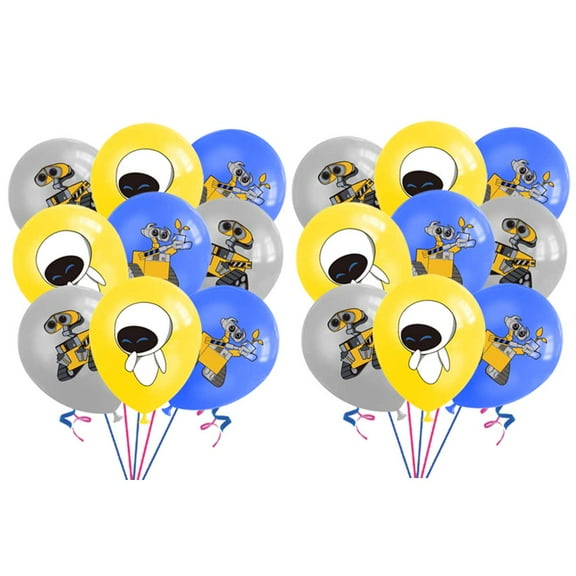 Wall E Balloons Party Supplies Walle Birthday Favors Decorations Decor Kit Latex