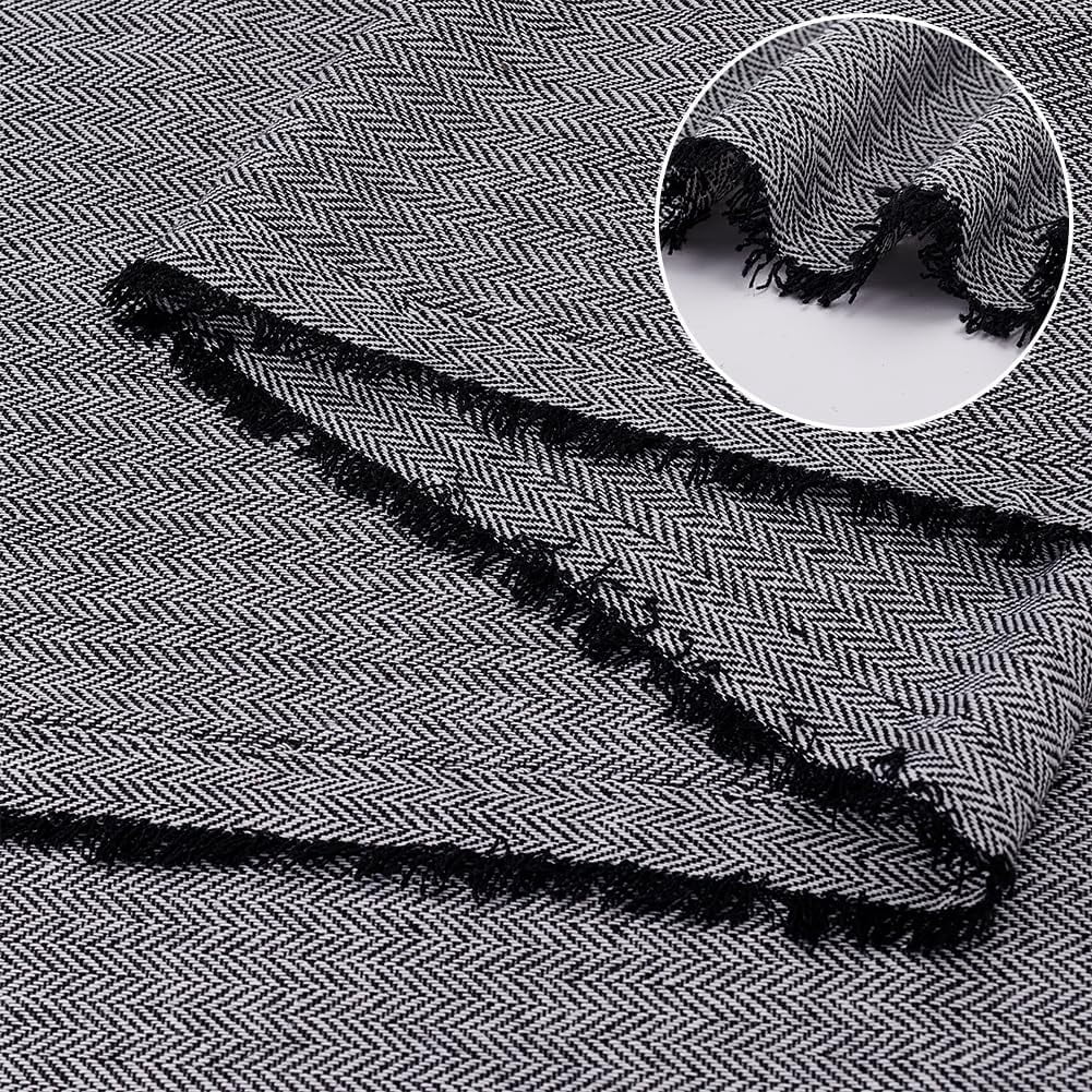 1 Yard Wool Tweed Fabric Wool Remnants Offcuts Tweed Squares Felt Sheets Woolen Fabric DIY