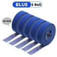 thumbnail image 1 of 5m/roll Cable Ties Reusable Loop Bundle Self Adhesive Fastener DIY Accessories Nylon Strap Organizer Clip Wire Holder Management Blue x 5 rolls Width 25mm, 1 of 5