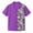 Purple, variant on IWRICH Men's Tropical Floral Printed Shirts Plus Size Button down Summer T Shirts Camp Collared Casual Fashion Vacation Tops Red XL