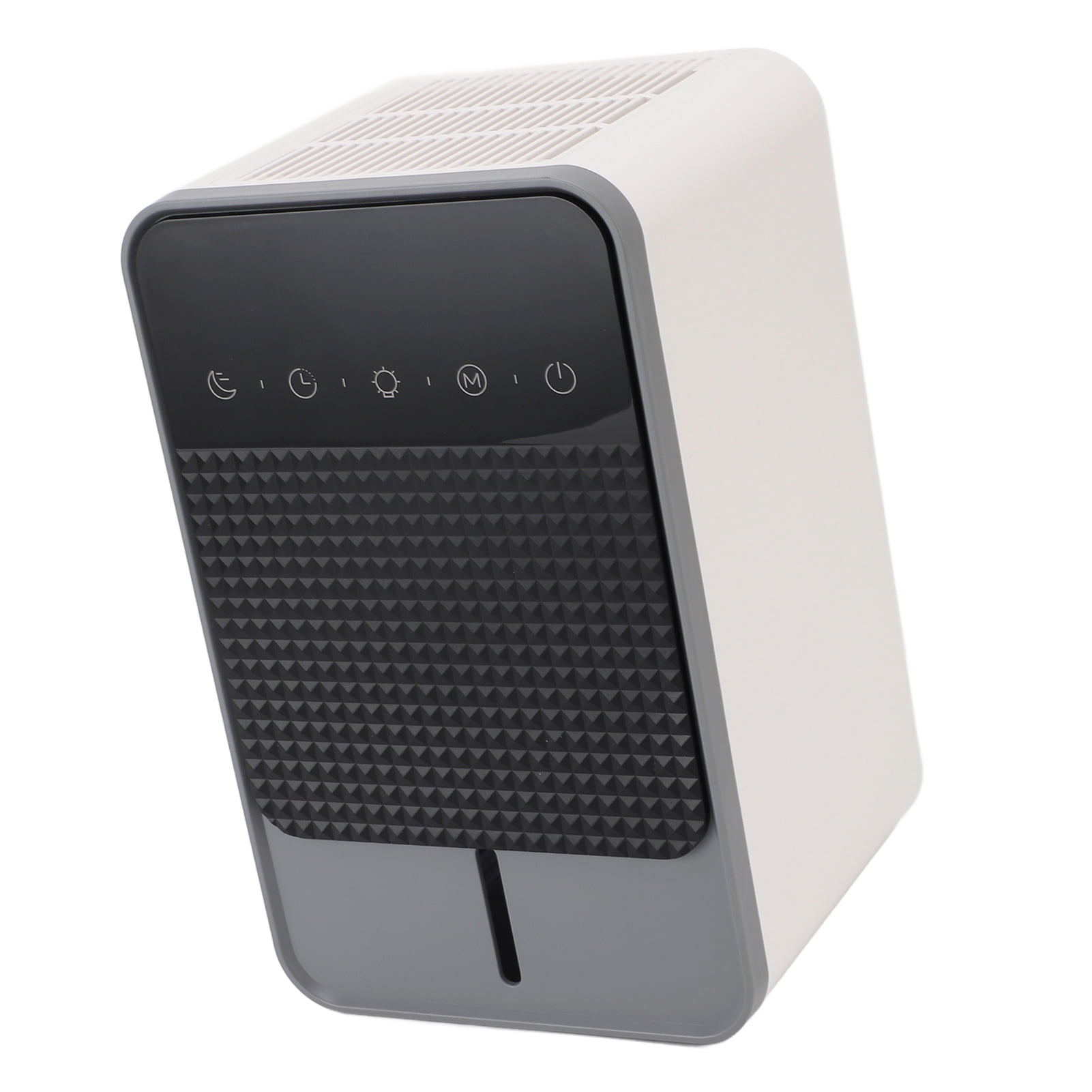 Home Dehumidifier, Auto Shut Off Semiconductor Dehumidifier 7 Color Ambient Light Digital Display  for Bedroom US Plug