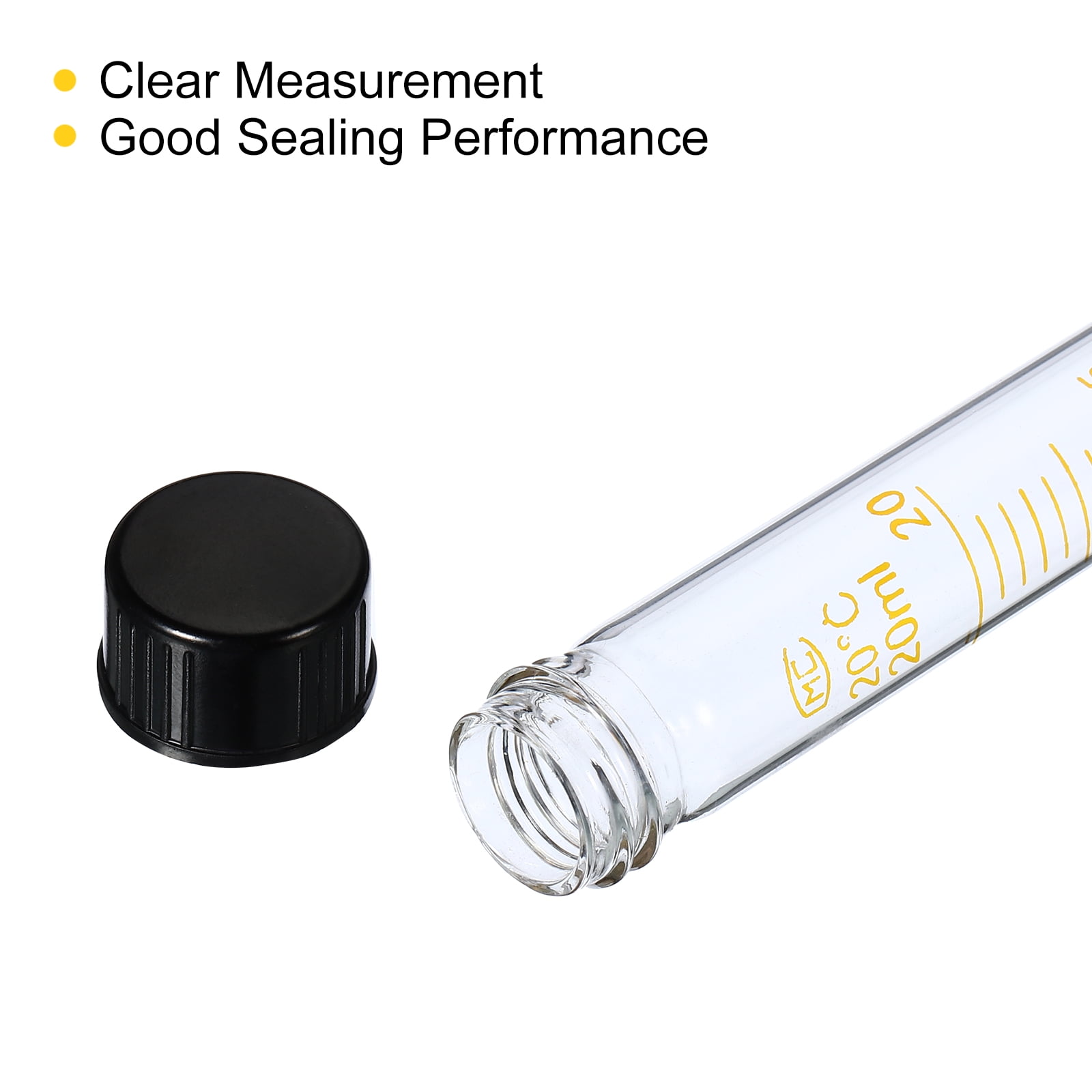 GadgetGush Clear Screw-Top Joint Tube 100mm
