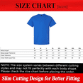 thumbnail image 5 of Gildan Ultra Cotton T-Shirt 2000 – Short Sleeve T-shirt For Men,100% Cotton, Royal, Pack of 6, Pack of 6, M, 5 of 5