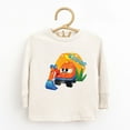 thumbnail image 6 of Leo the Truck Scoop Name Distressed - Toddler Long Sleeve Graphic Tee, 6 of 9