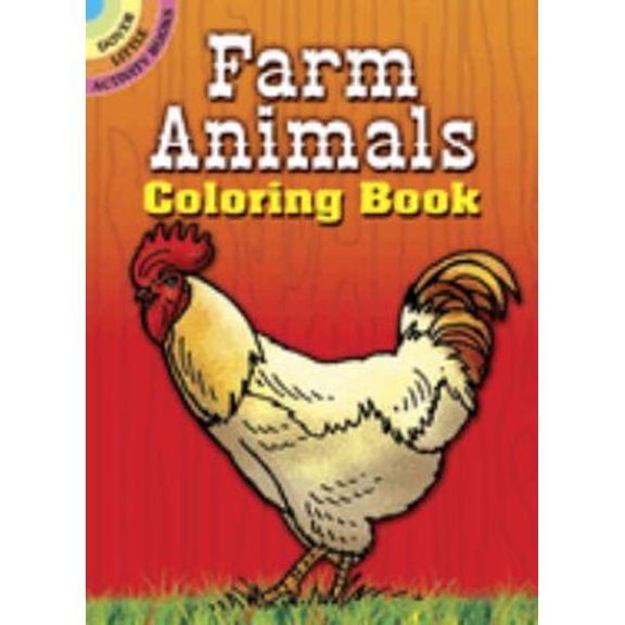 Pre-Owned Farm Animals Coloring Book (Paperback) 0486297810 9780486297811