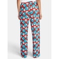 thumbnail image 4 of Dr. Seuss Women's Cat in the Hat Thing One Thing Two Hacci Knit Wide Leg Sleep Pants, Sizes XS-3X, 4 of 6