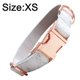 thumbnail image 2 of Correa doble para perros, cierre dorado rosa, 2 of 5