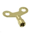 thumbnail image 1 of Llaves cuadradas de metal dorado para grifo de cocina Uxcell 1.7" x 1.4" x 0.4" 3Pcs, 1 of 5