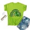 thumbnail image 4 of QIPOPIQ T-Shirts à Manches Courtes pour Femmes à Col Rond T-Shirts de la Saint-Patrick T-Shirt pour Dames T-Shirt Shamrock T-Shirt Vert T-Shirts de la Saint-Patrick T-Shirts Amples Léopard T-Shirts de Fête T-Shirts Graphiques Aubaines, 4 of 4