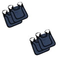 thumbnail image 4 of Methold Paquete de 2 sillas de montar para pollo con correas ajustables, tela Oxford, delantales protectores para gallinas, accesorio de Type2 NO2, 4 of 6