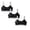 Black 3PCS, variant on SHenli Seamless Training Bra for Girls - Ultra Comfort, No-Show Design with Removable Padding, 5-Pack Bras for Everyday Wear