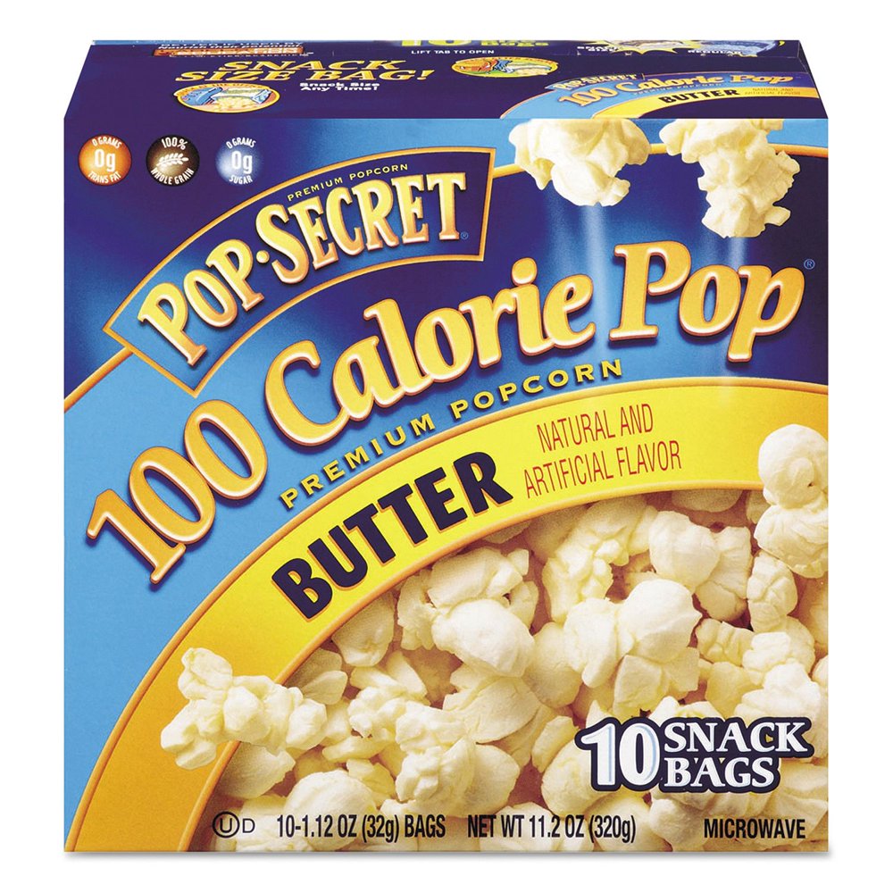 Pop Secret Microwave Popcorn, Butter (1.2 oz. bags, 10 pk.) Pack of 2