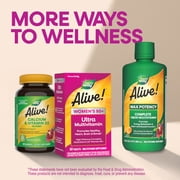 Natures Way Alive! Womens 50+ Ultra Potency Complete Daily Multivitamin Tablets, 60 Count