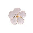 thumbnail image 1 of Servilletero Matsuzay Hebilla Flor Decoración Reutilizable Cocina y Comedor Blanco, 1 of 6