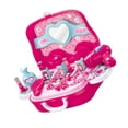 thumbnail image 2 of Niños Niñas Juego de imaginación Herramientas de vestir Maleta Niños Espejo de plástico Secador de pelo Juego de juguete Regalo de cumpleaños kenally WJ3119-00B, 2 of 7