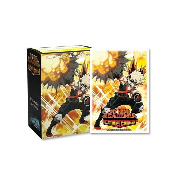 Arcane Tinmen Standard Art Sleeves - My Hero Academia, Bakugo Explode (100) New