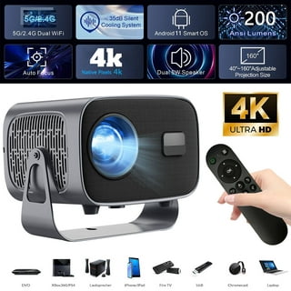 HY300 Android Wifi Smart Portable Projector for Samsung iPhone