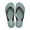 Grey/Brown, variant on Tinted Natural Rubber Comfort Flip Flops for Women - Grey/Brown