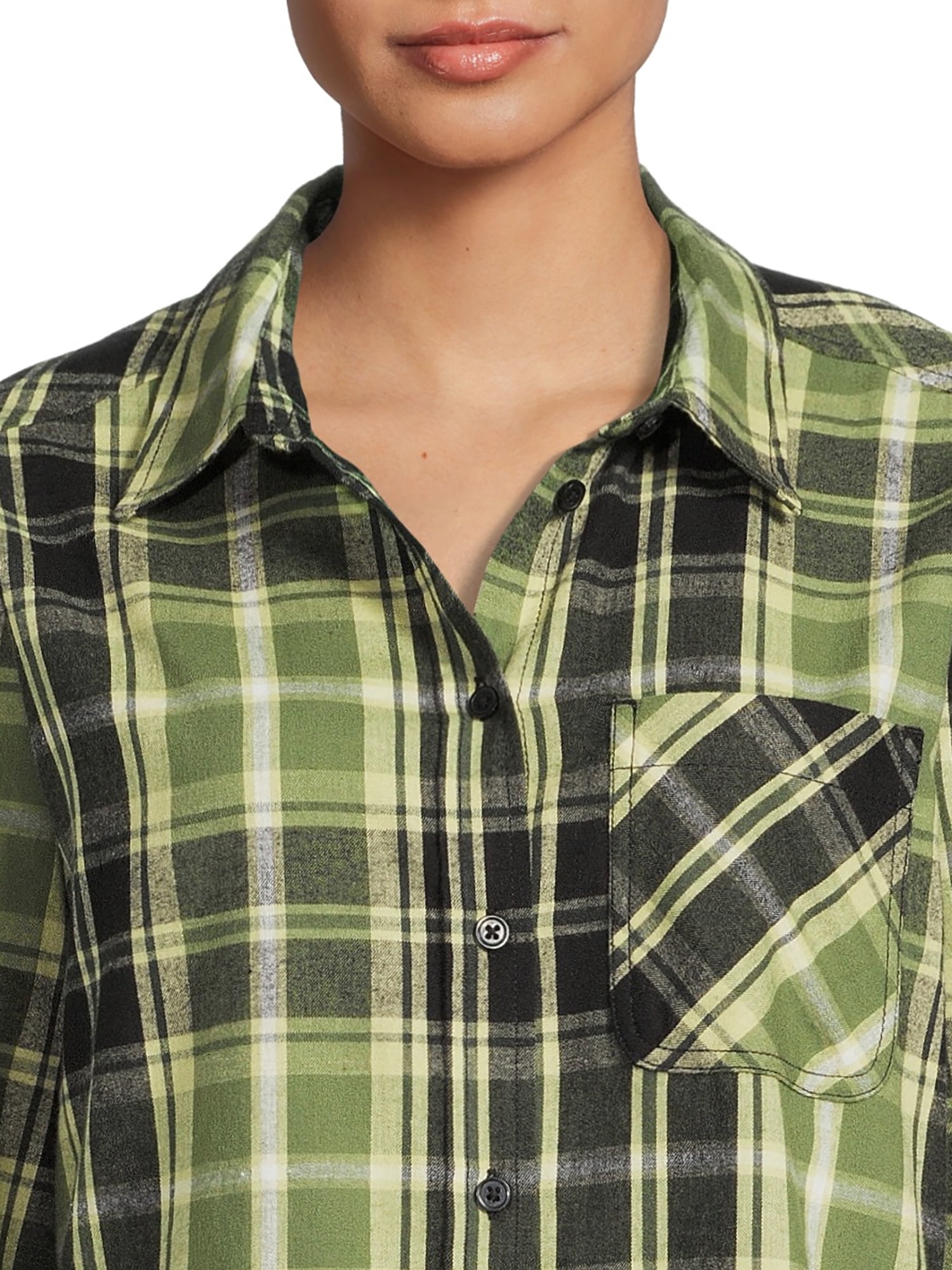 Time and Tru Women's Flannel Shirt